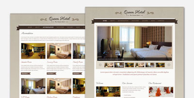 queen hotel wordpress theme