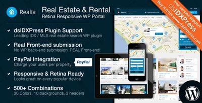 Realia Responsive Real Estate Wordpress Theme