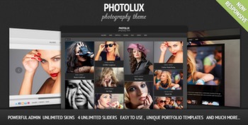 Photolux Photography Portfolio WordPress Theme