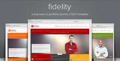 Fidelity - Clean Responsive Joomla Template