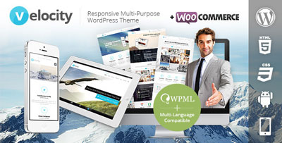 Velocity Responsive Multi-Purpose WordPress Theme