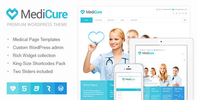 MediCure Health Medical Wordpress Theme