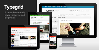 Typegrid - Responsive News and Magazine Theme
