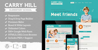 Carry Hill School Educational Theme