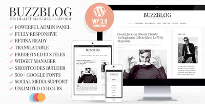 BuzzBlog Wordpress Theme